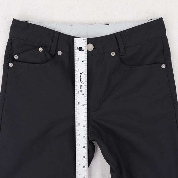 Outlier Pants Mens 27 Black Workcloth Schoeller Doubleweave Canvas Outdoor Tech - Picture 8 of 12